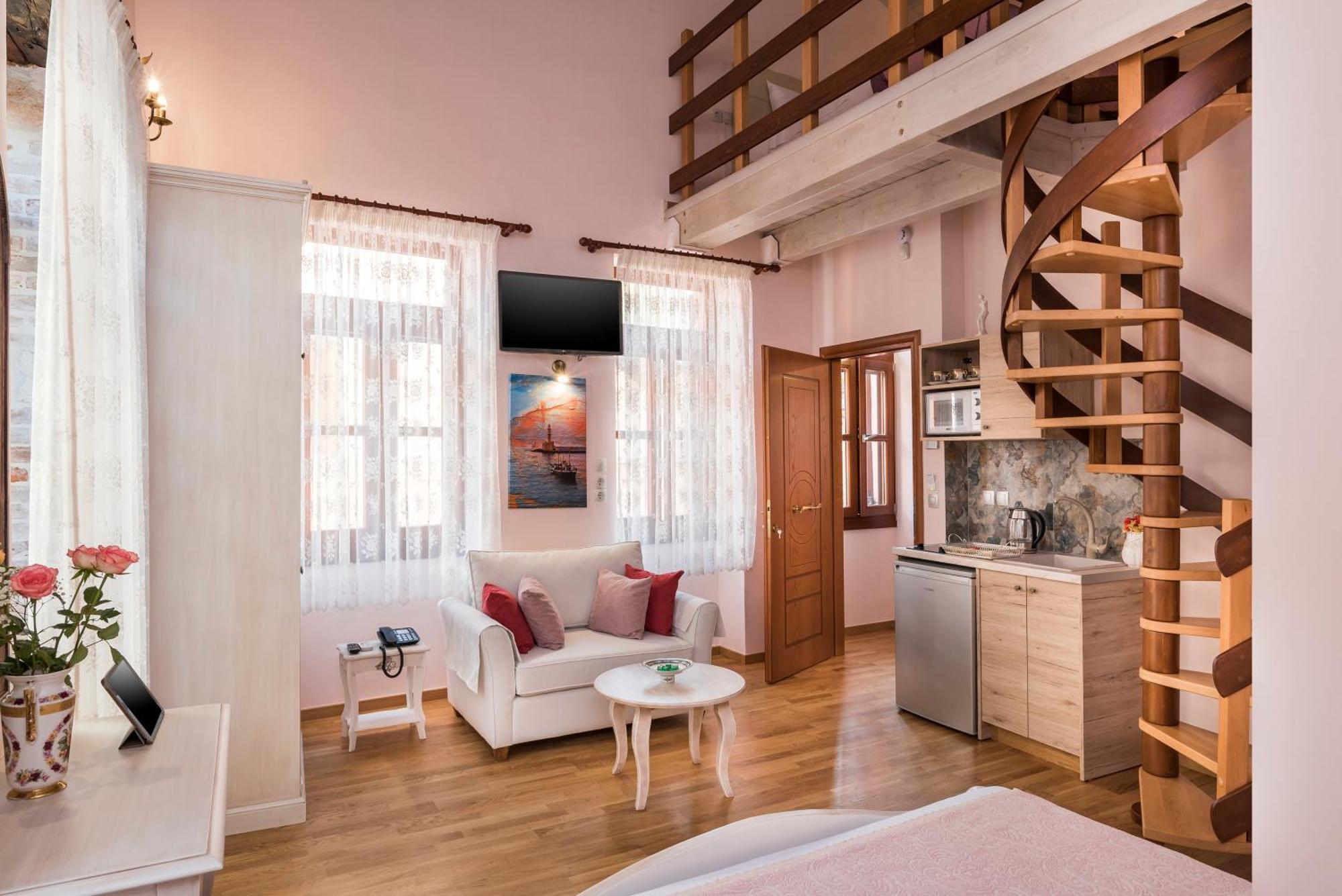 Palazzo Di Irene Apartment Chania  Bilik gambar